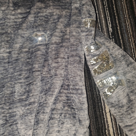 PINK Fleece Bling Robe - Picture 3 of 5